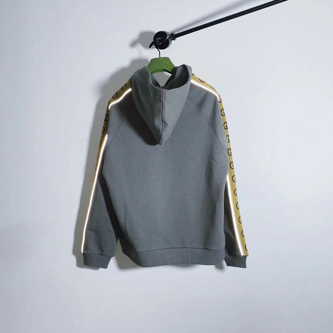 Other GG Grey Cotton Jersey Hooded Sweatshirt - Image 20