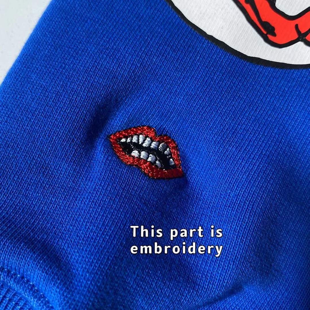 Chanel CH Blue Hoodie - Image 27