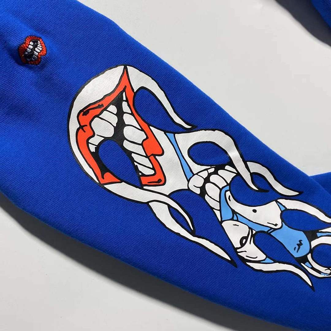 Chanel CH Blue Hoodie - Image 14