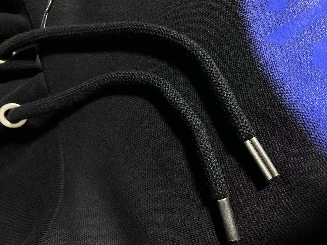 Other KEN AML 21FW Blue And Yellow Spray Hoodie - Image 19