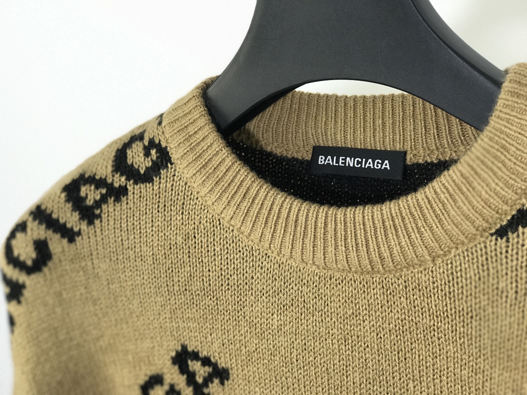 Other BAL Logo-Intarsia Virgin Wool-Blend Sweater - Image 5