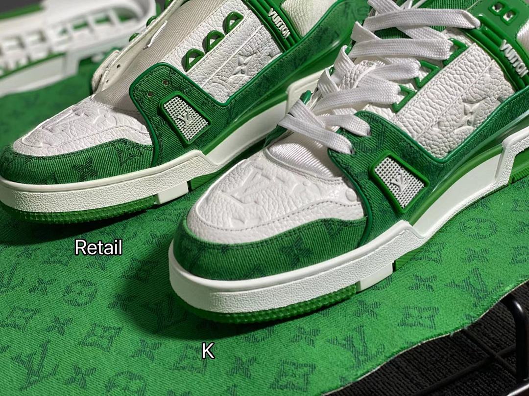 Other VV 2022 Green Denim Trainer - Image 2