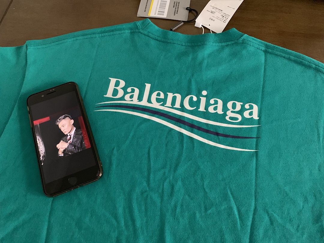 Other BAL CAMPAIGN Green Tee - Image 11