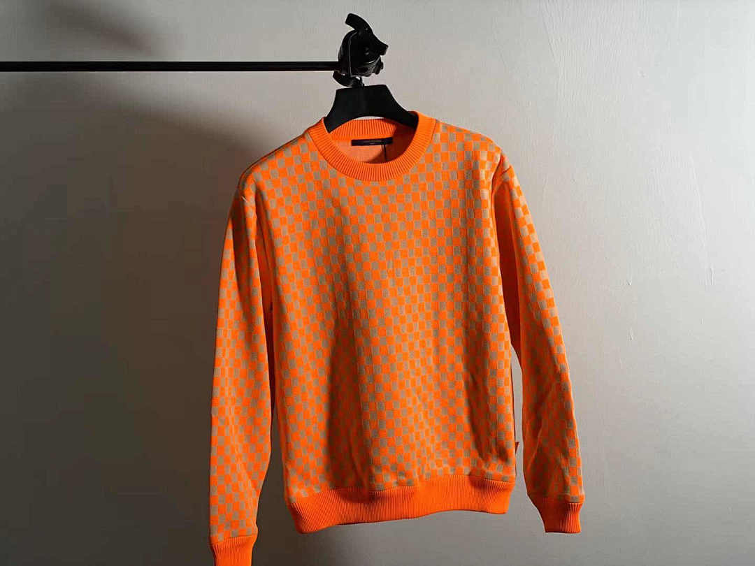 ORANGE Grid Sweater-RETAIL, photo 1