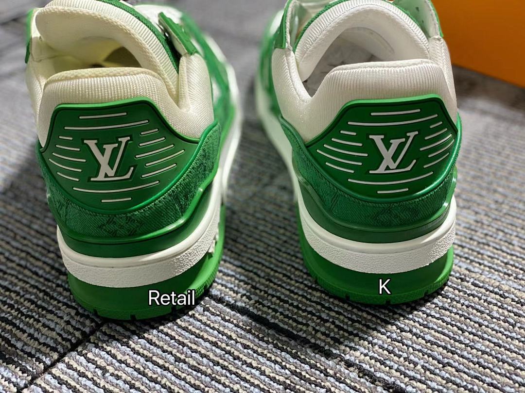 Other VV 2022 Green Denim Trainer - Image 9
