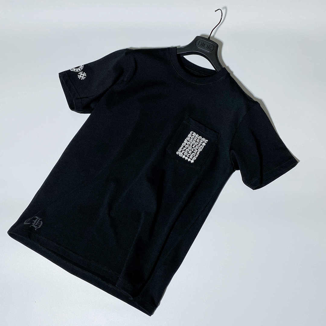 Chanel CH 2021 Exclusively All Logo Pocket Tee - Image 6