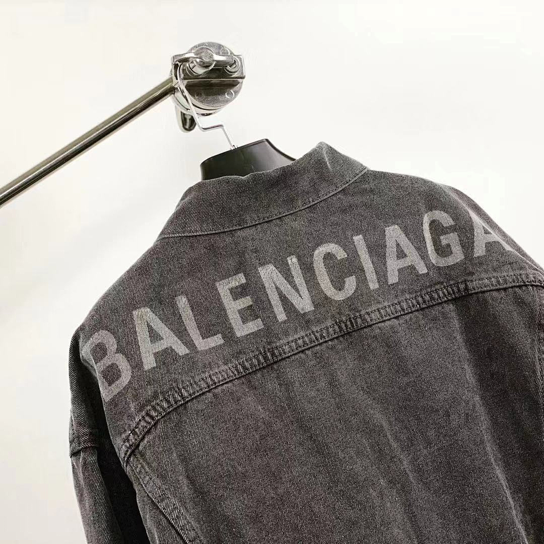 BAL Back Logo 19FW Denin Jacket, photo 1