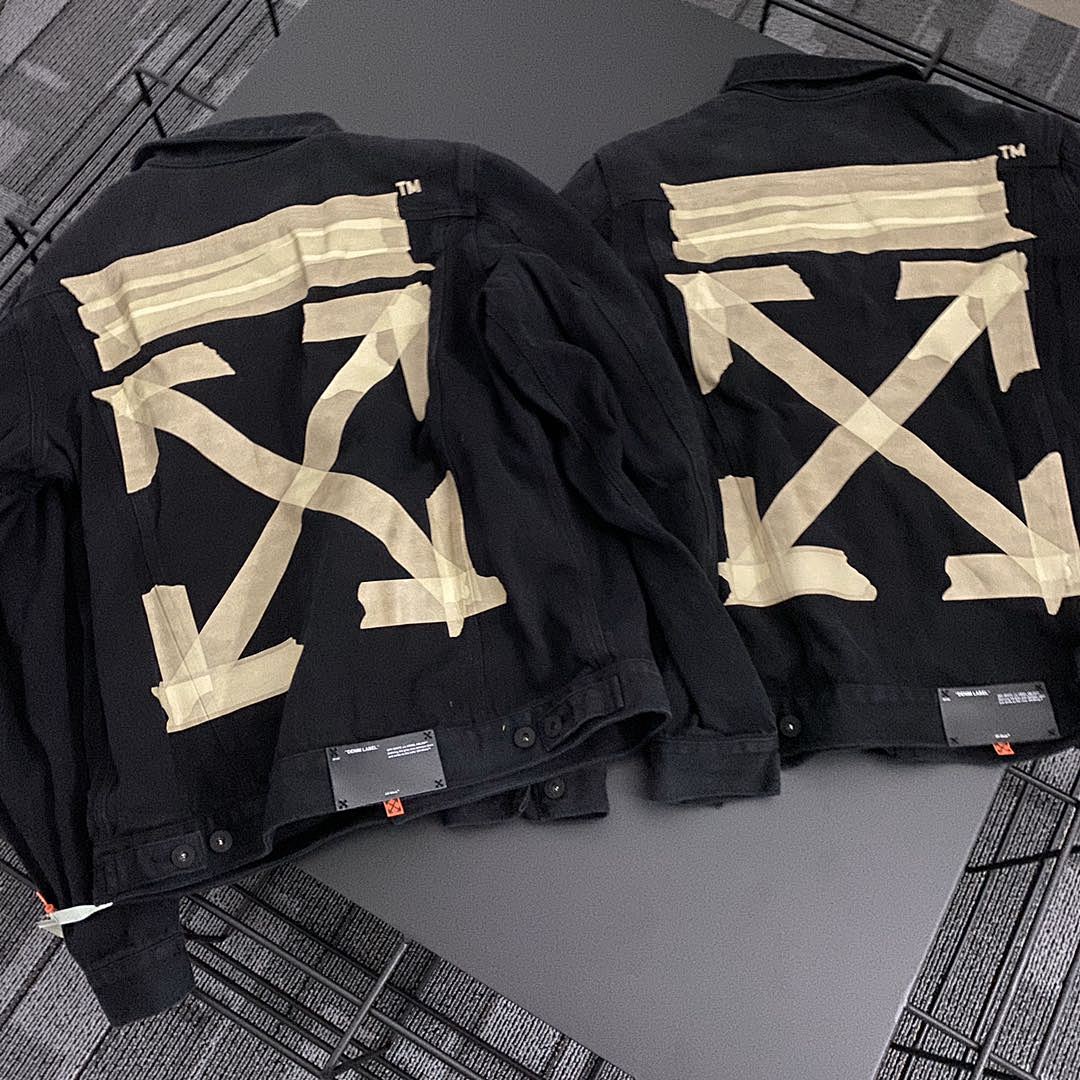Other OW 20SS Tape Denim Jacket —— - Image 3
