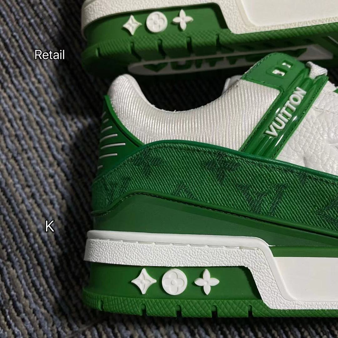 Other VV 2022 Green Denim Trainer - Image 4