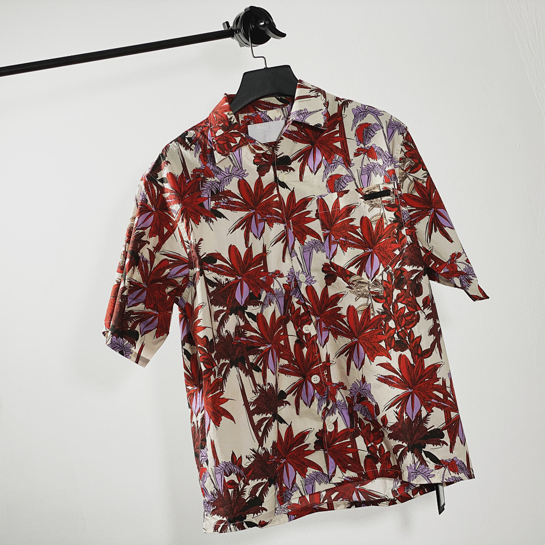 PRD Printed Cotton Poplin Shirt, photo 1