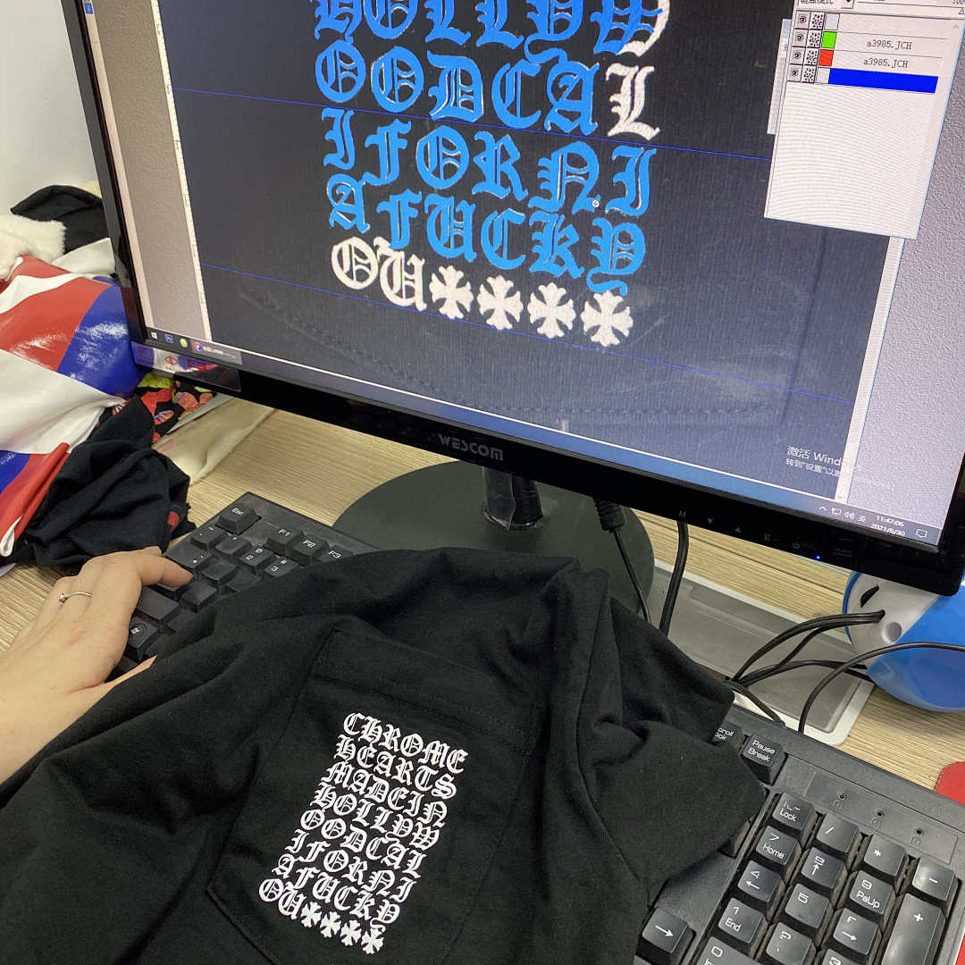 Chanel CH 2021 Exclusively All Logo Pocket Tee - Image 28