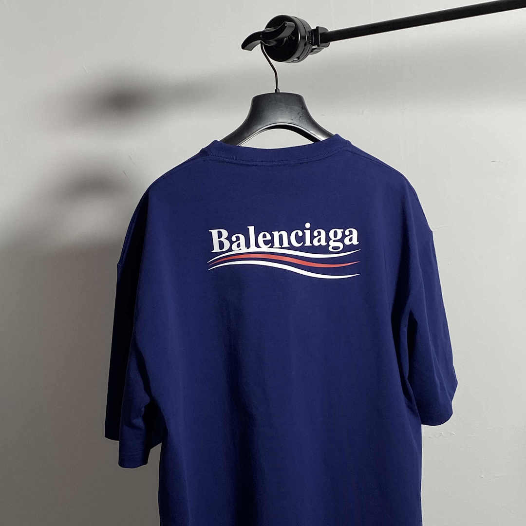 Other Bal Lastest Blue Campaign Tee - Image 4