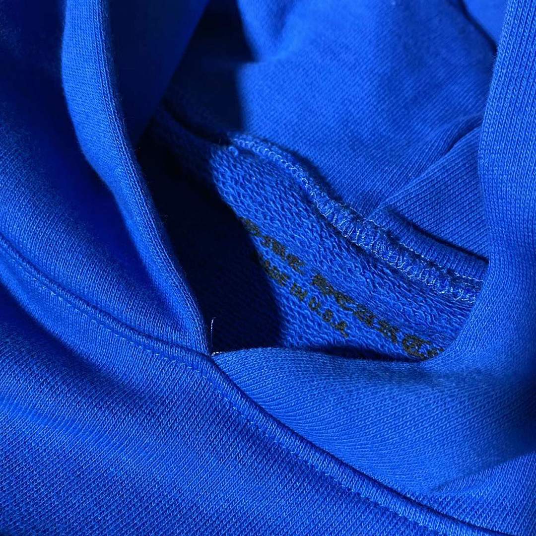 Chanel CH Blue Hoodie - Image 8