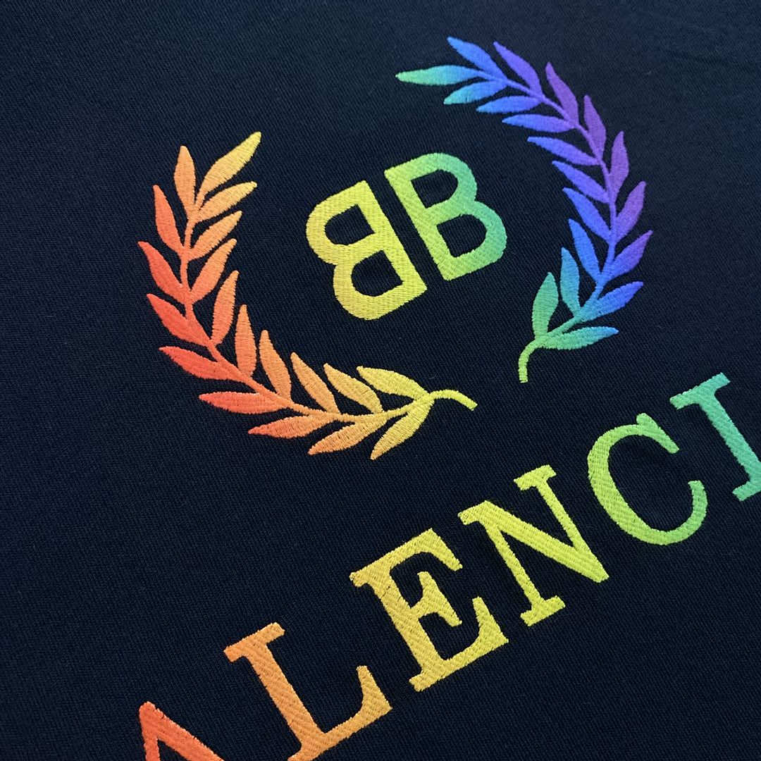 Other BAL Embroidery Rainbow Tee——On Stock - Image 5