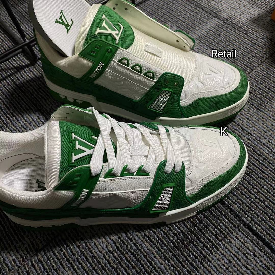 Other VV 2022 Green Denim Trainer - Image 5