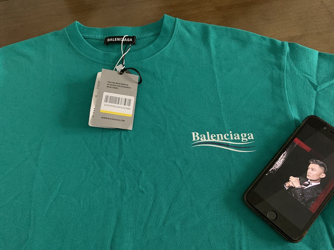 Other BAL CAMPAIGN Green Tee - Image 12