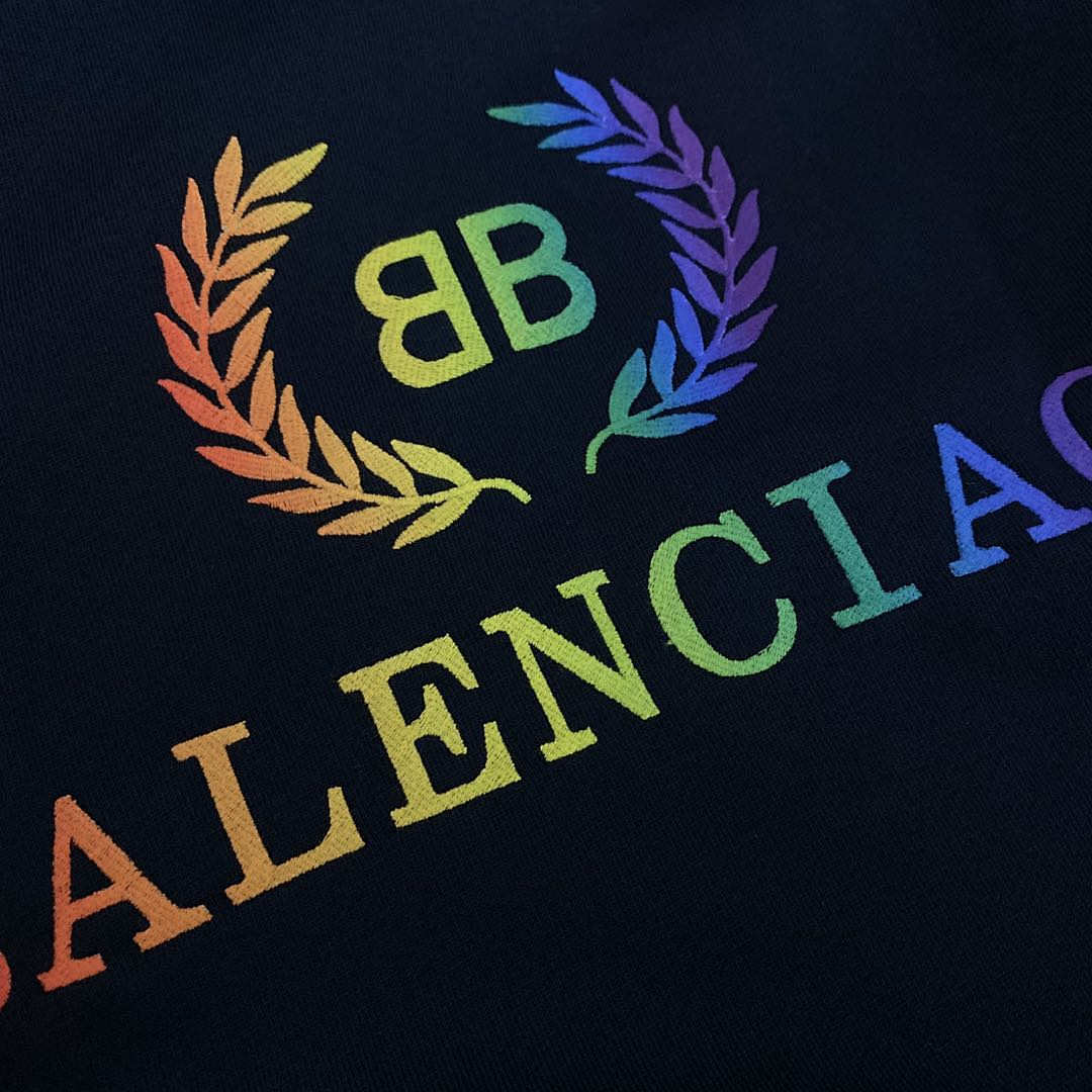 Other BAL Embroidery Rainbow Tee——On Stock - Image 6