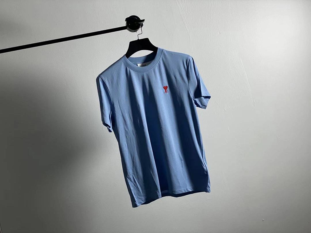 AMI 2021SS Blue Tee, photo 1