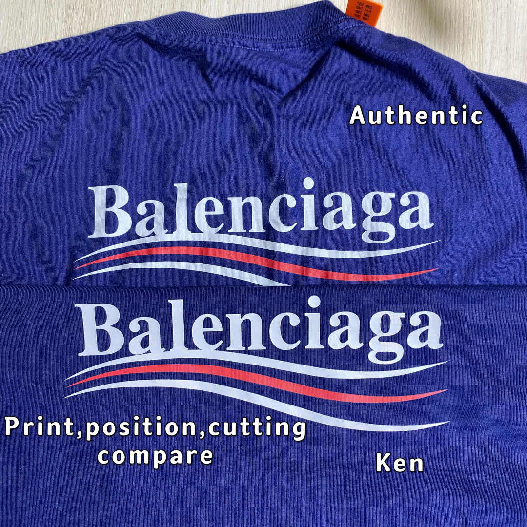 Other Bal Lastest Blue Campaign Tee - Image 5