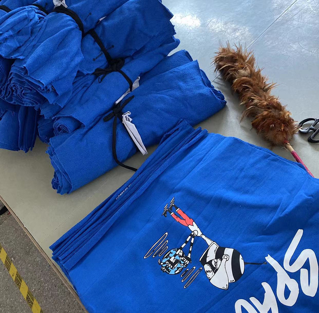 Chanel CH Blue Hoodie - Image 7