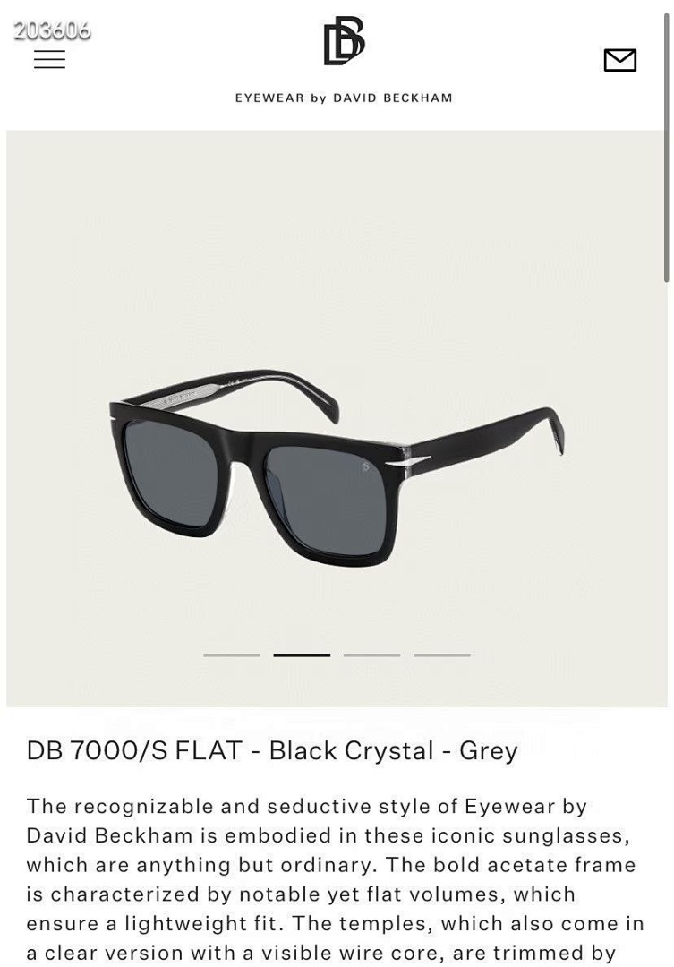 Other DAVID BECKHANAMODEL:DB 7000SFLATSIZE:54, photo 1