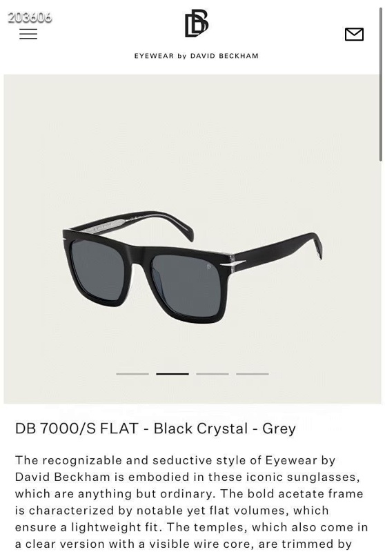 Other DAVID BECKHANAMODEL:DB 7000SFLATSIZE:54, photo 1