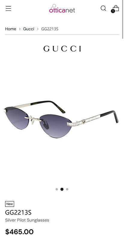 10 GUCC MODEL:GG2213S SIZE:58, photo 1