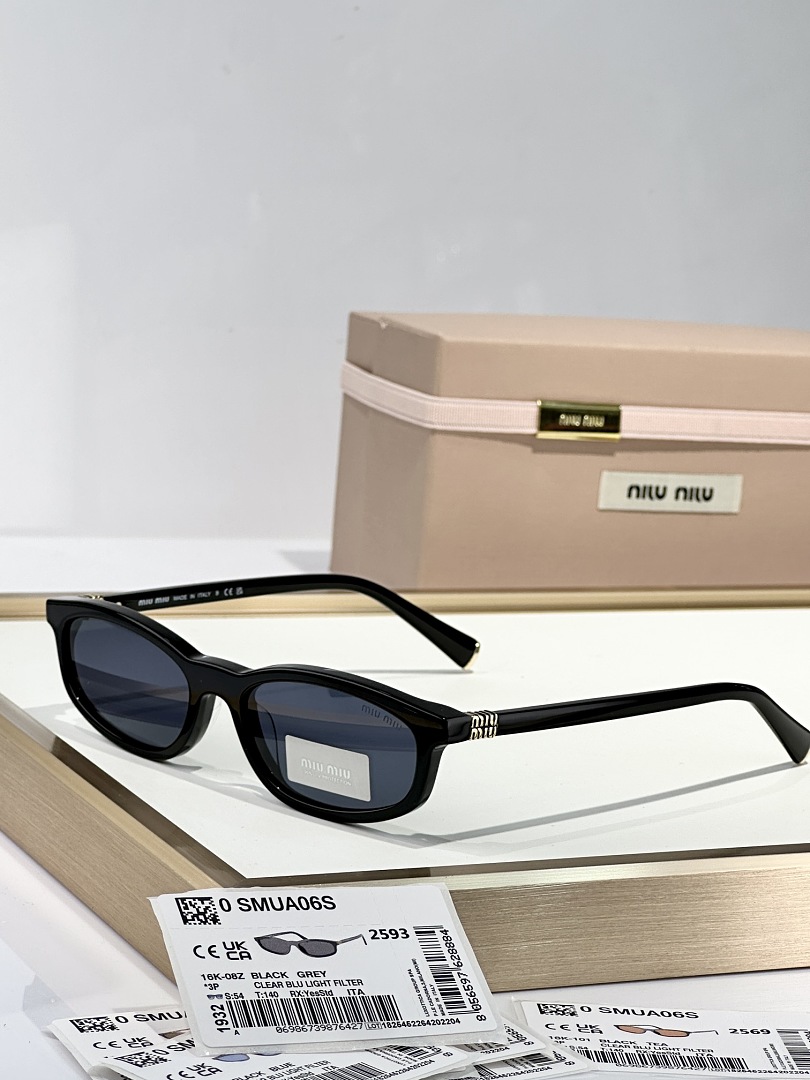 Miu Miu MIU MI MODELMUA06S SIZE:53 18-130 Version Like Jennylike (Blue) - Image 6