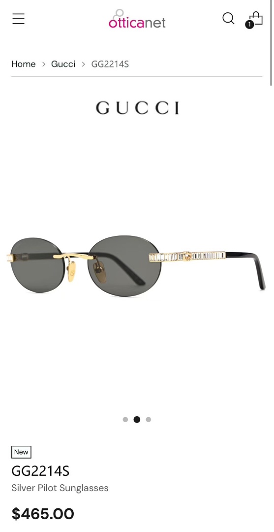 10 GUCC MODEL:GG2214S SIZE:55, photo 1
