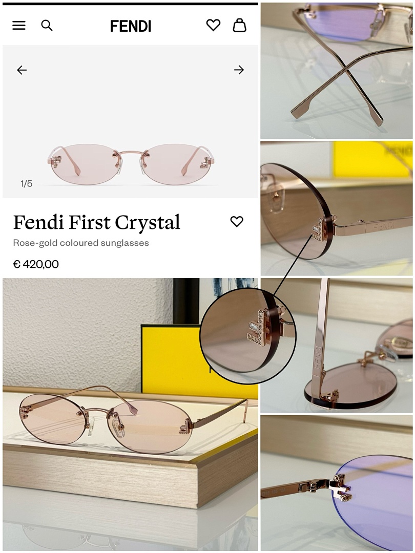 Fendi Mod:FE4075USSize:54, photo 1