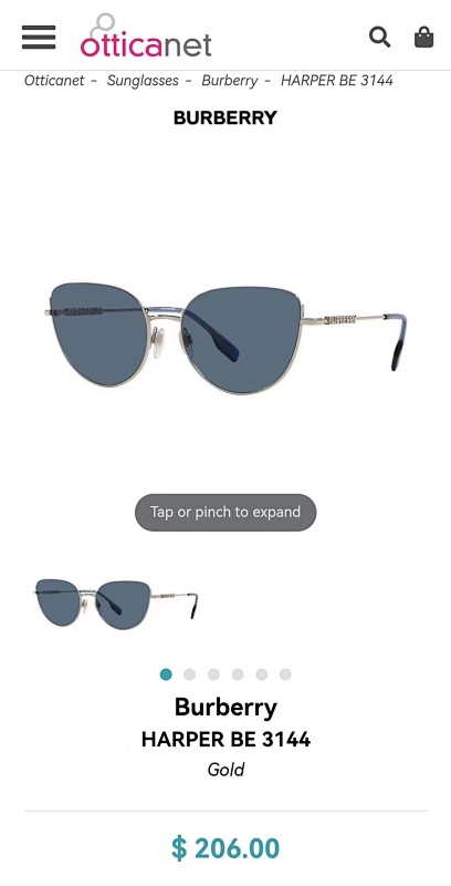 Other BURBERRYMODEL:BE3144SIZE:57, photo 1