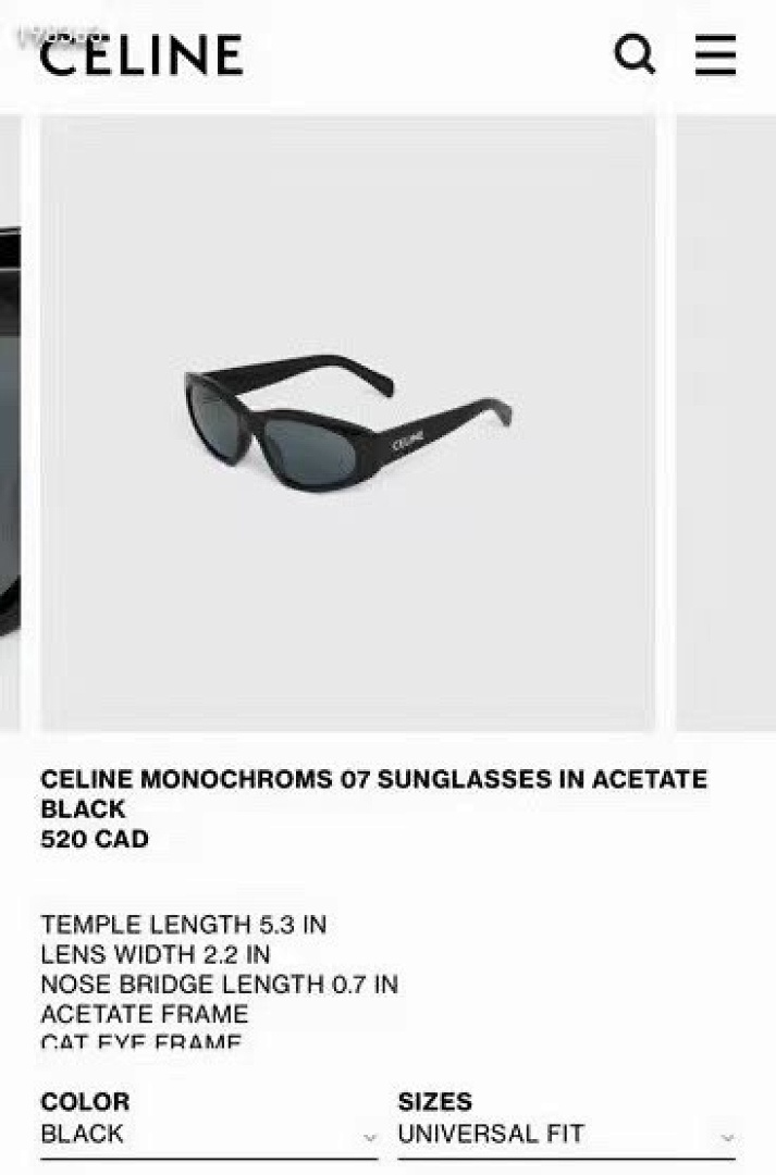 Other CELINE MODELCL40279USIZE 54