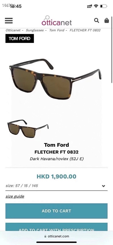 Other TOM FORDModelFT0832 Size:59, photo 1