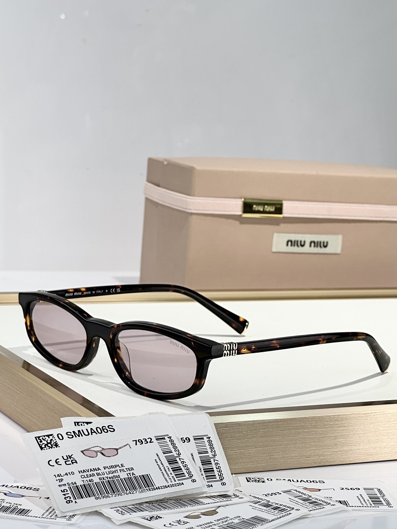 Miu Miu MIU MI MODELMUA06S SIZE:53 18-130 Version Like Jennylike (Blue) - Image 8