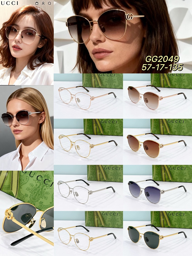 Other GUCC MODEL:GG2049O SIZE:57 17-135