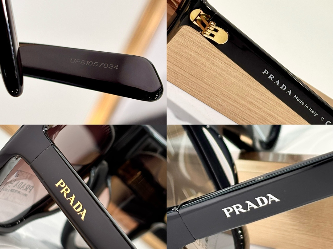 Prada Oversized PradMod :SPR C05Size :57 18-135Originial qualityThe Same Style As Kendall Jenner - Image 2