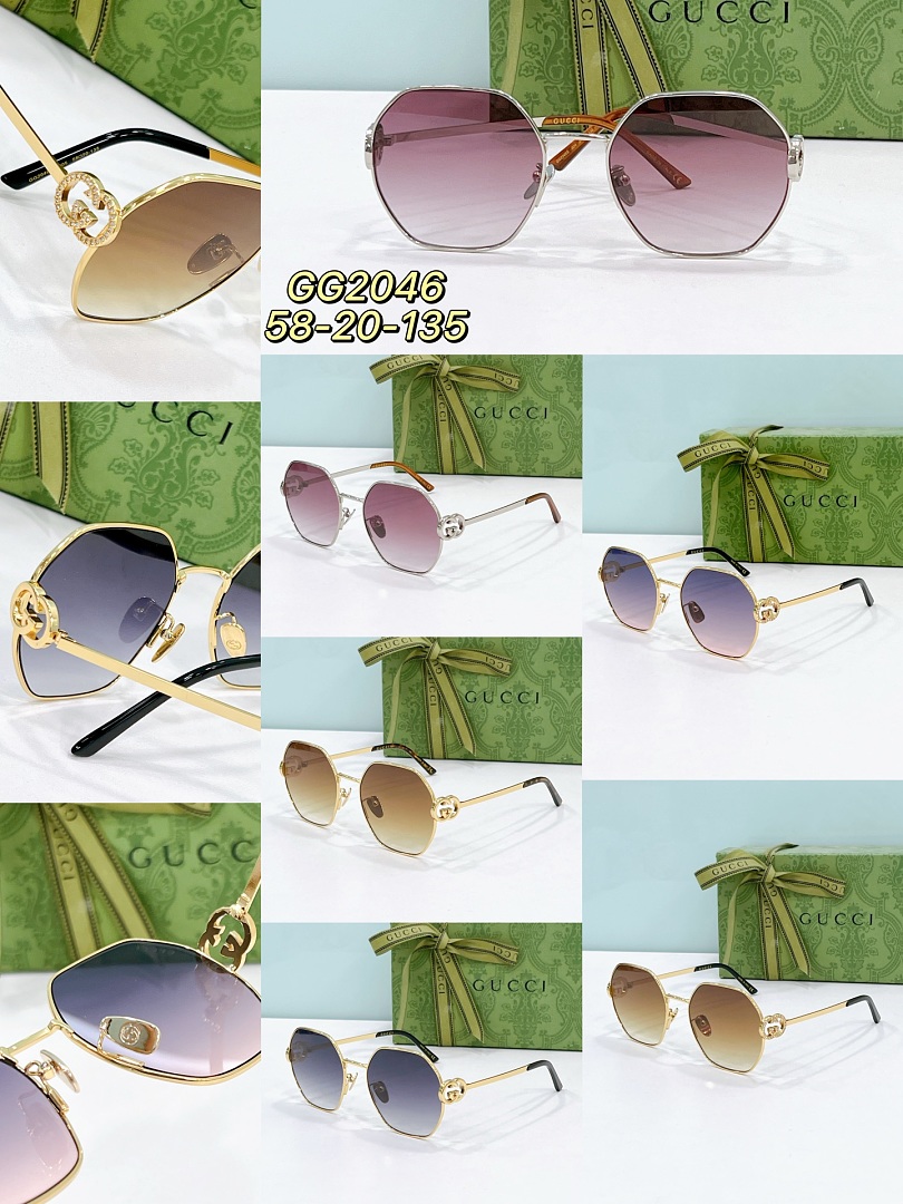 GUCCIMOD:GG2046SSize:58 20-135 Strap Diamond, photo 1