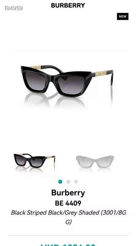 BURBERRYMODEL:BE 4409SIZE:53, photo 1