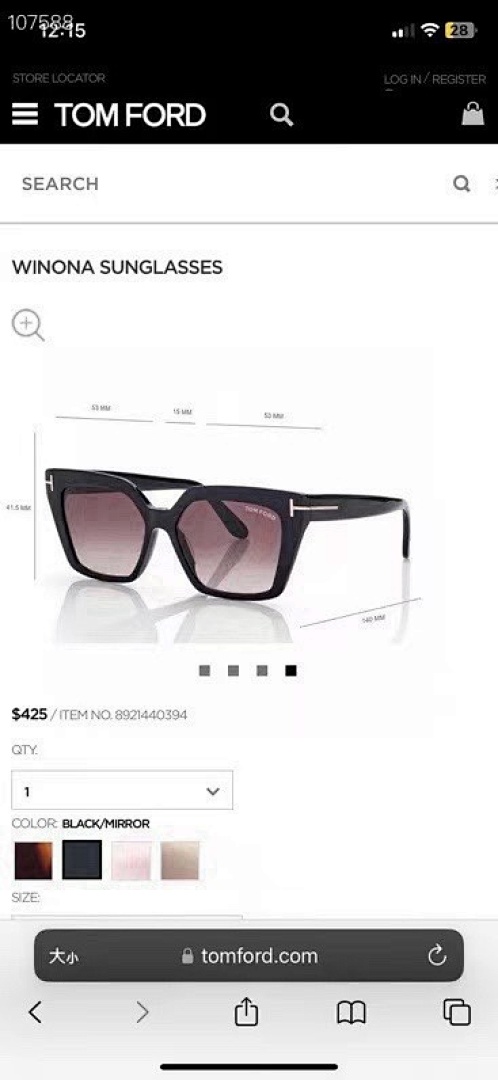 Tom FordModel:FT1030 Size:52 16-145_570, photo 1