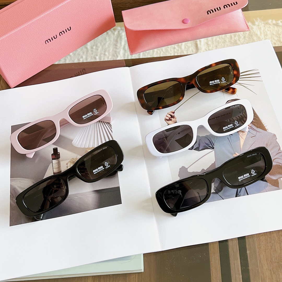 Miu Miu Mod:SMU08ZSSize:53 20-140_ - Image 2