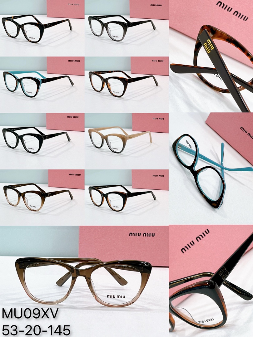 Miu Miu MIUMIUMU09XV,Size:53