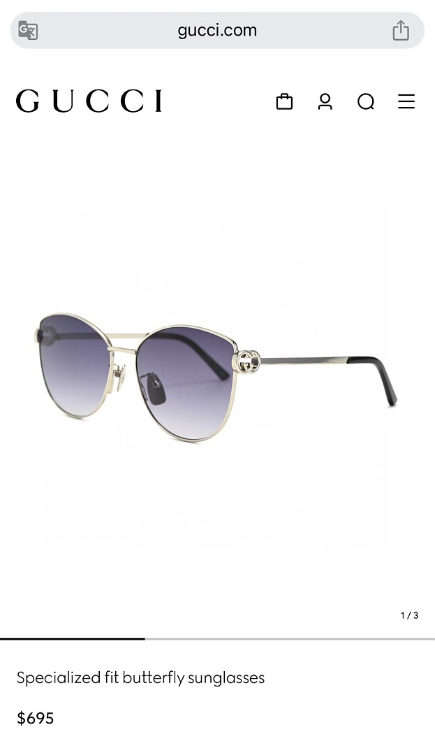Other 10 GUCC MODEL:GG2049O SIZE:57