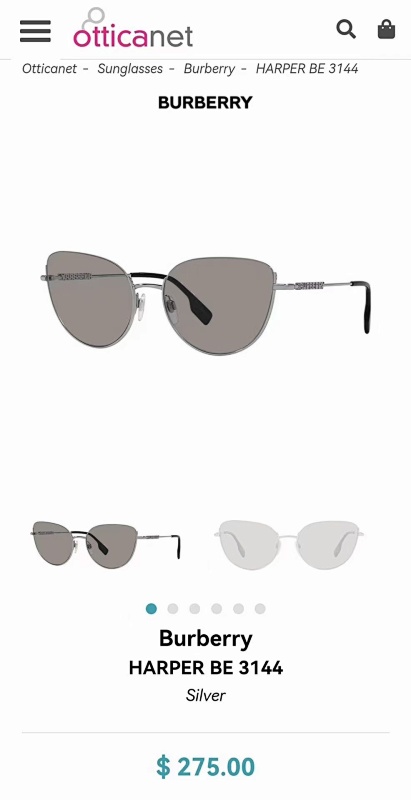 Other BURBERRYMODEL:BE3144SIZE:57 19-145_