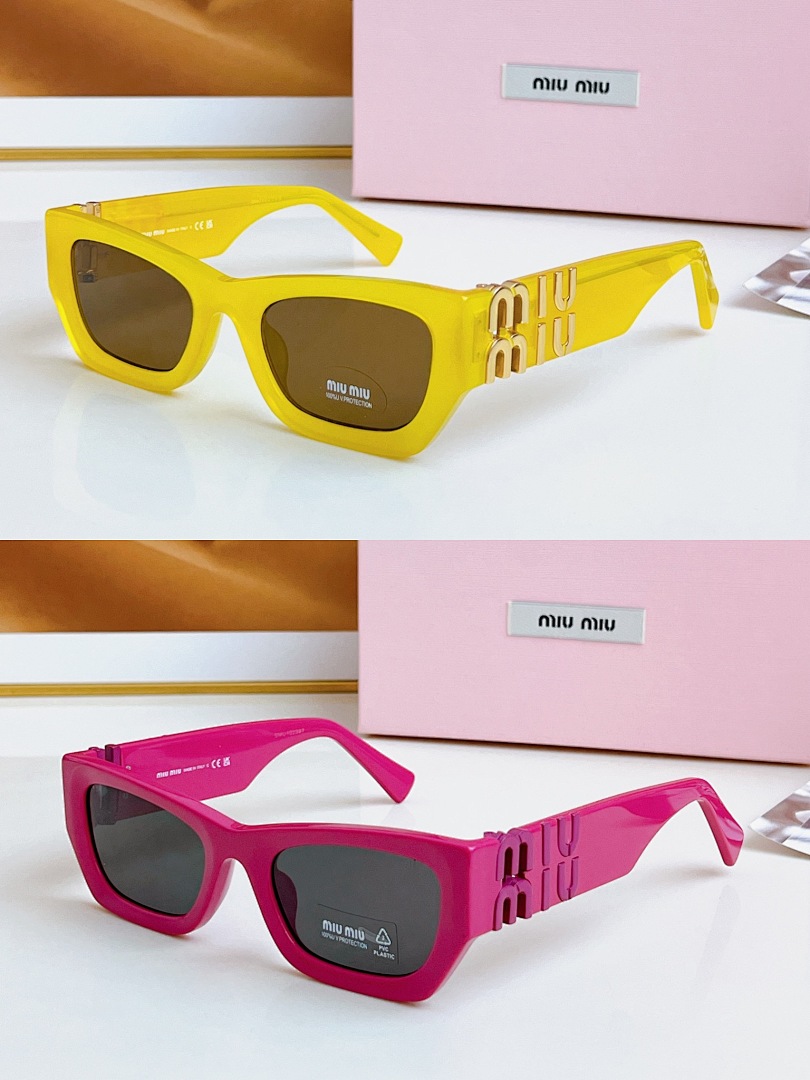 Miu Miu MIUMIUSMU09WS SIZE53 - Image 5