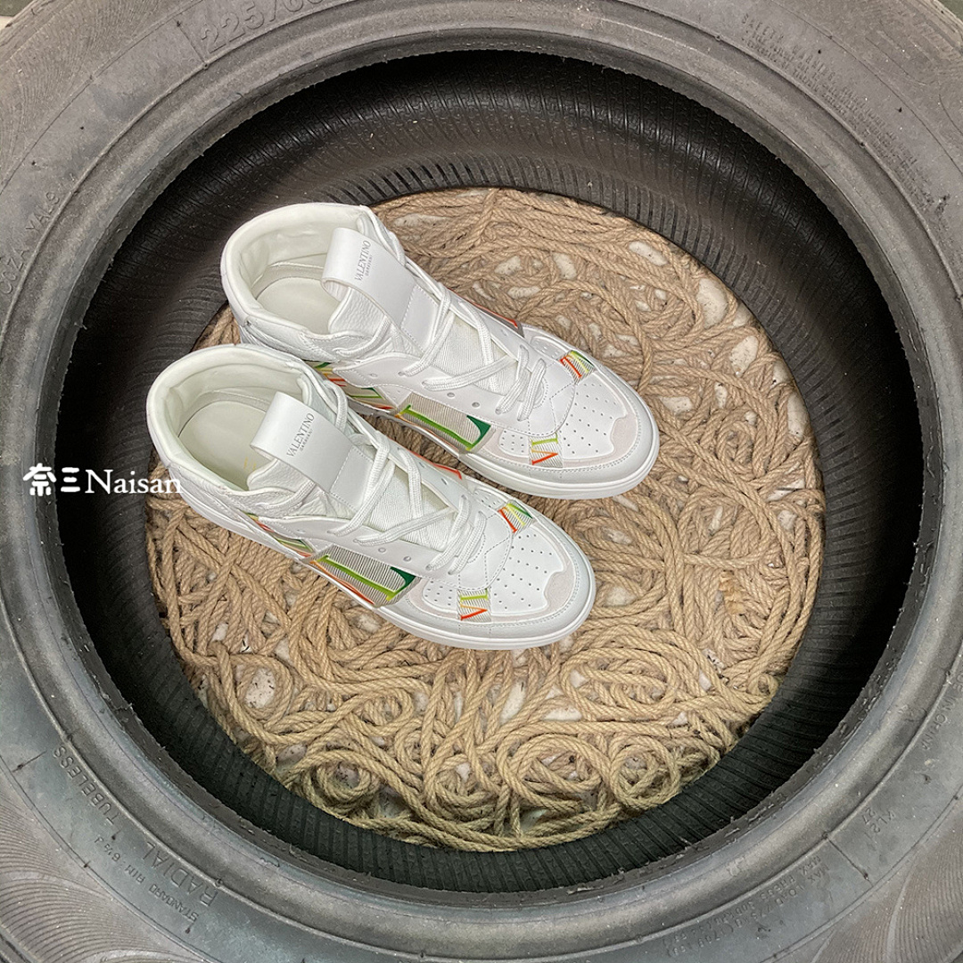 ▶ VL7N SNEAKER WITH BANDS HIGH - Image 5