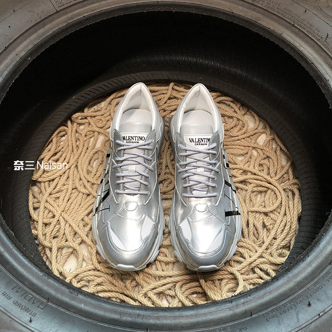▶ Valentino High Top Sneakers - Image 6