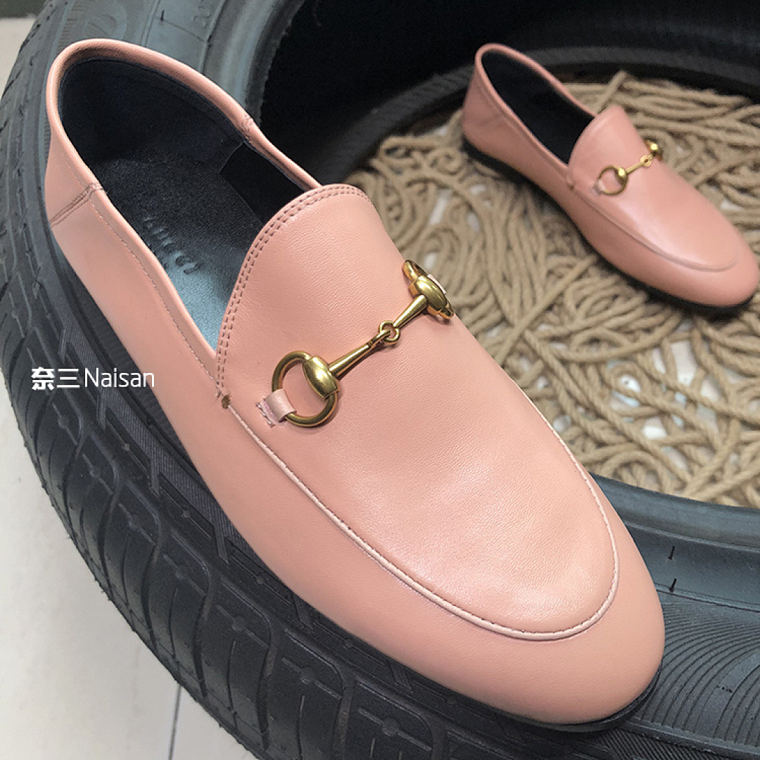 ▶ 017 Brixton Collapsible-Heel Leather Loafers, photo 1
