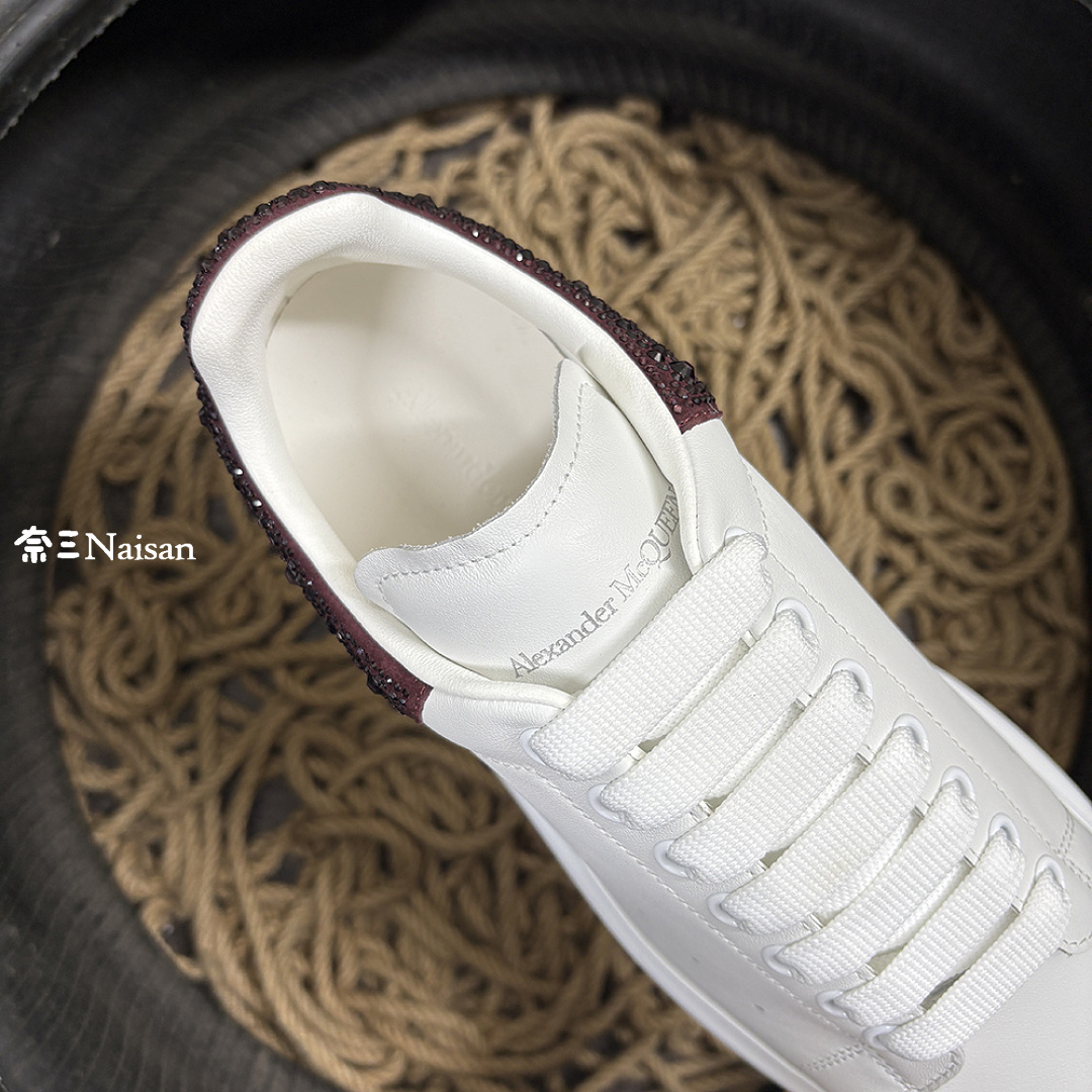 Christian Louboutin Alexander McQueen Sneaker In Wind Red Back - Image 15