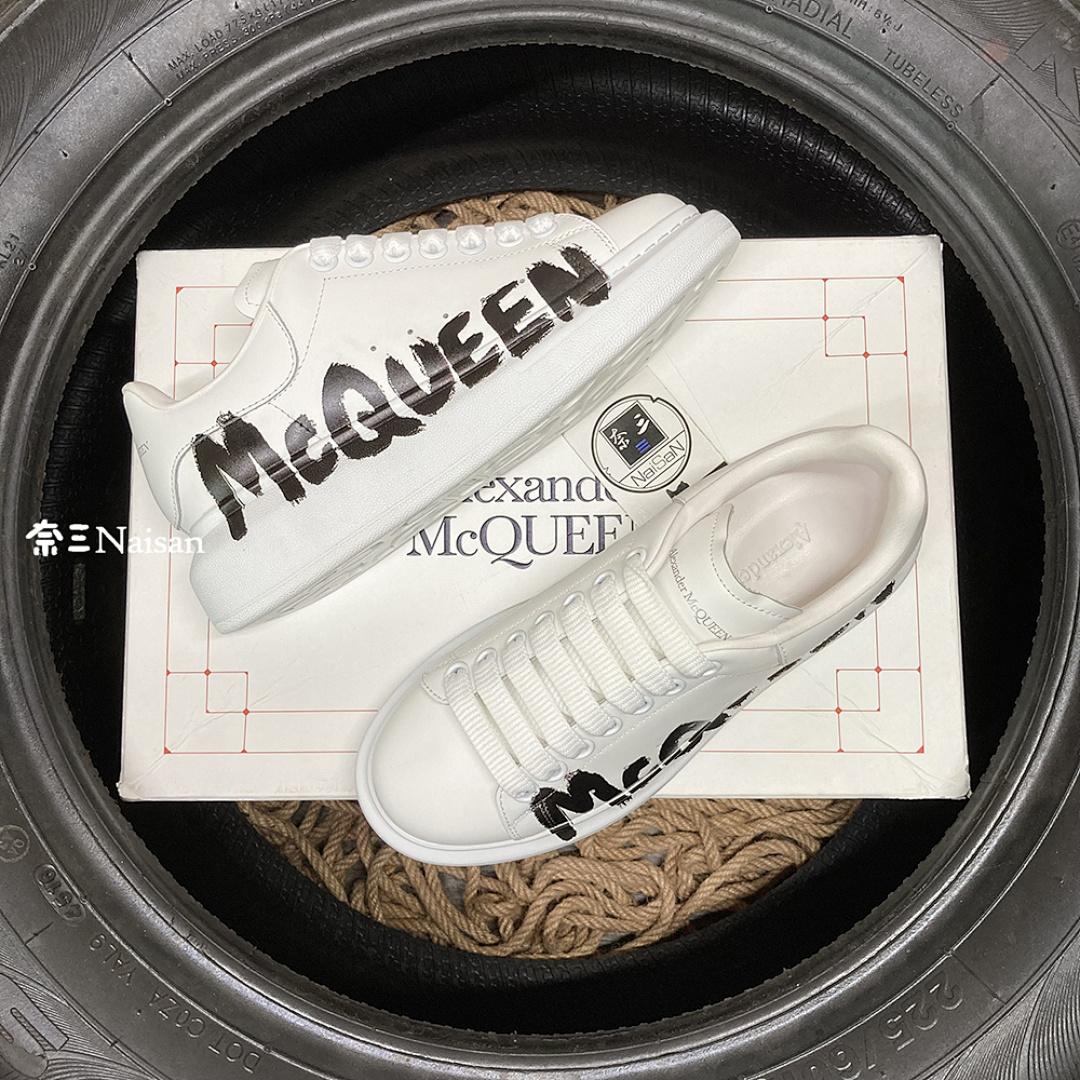 Christian Louboutin Alexander Mcqueen Graffiti Sneaker - Image 2
