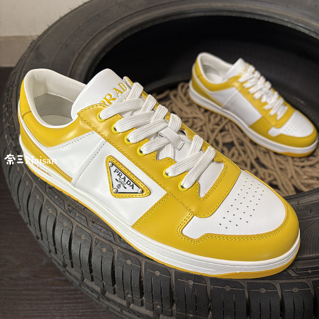 ▶ town Leather Sneakers, photo 1